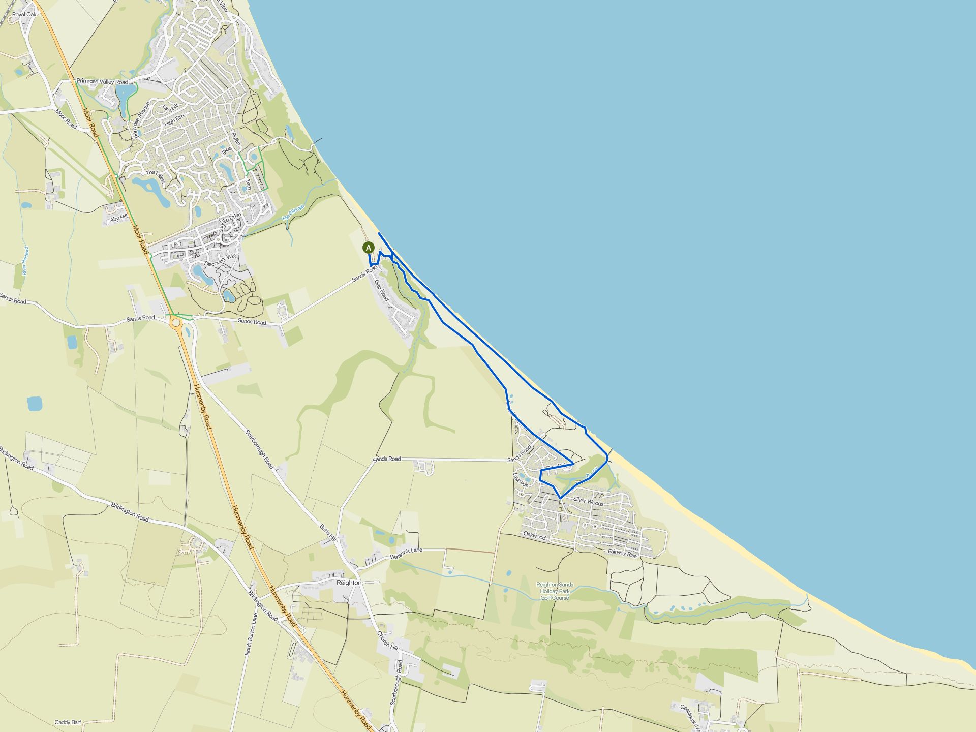 Easy hikes and walks around Filey | Komoot